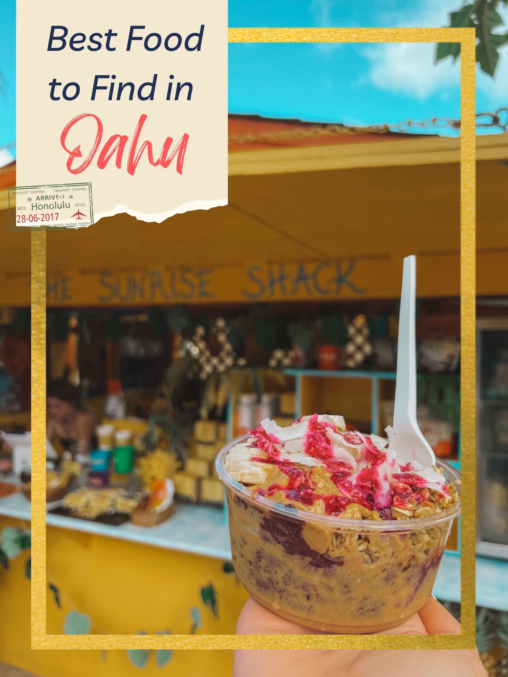 Best Food To Find in Oahu